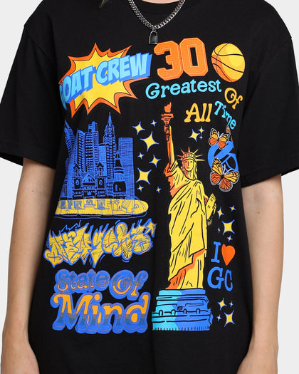 Goat Crew State Of Mind All Over T-Shirt Black