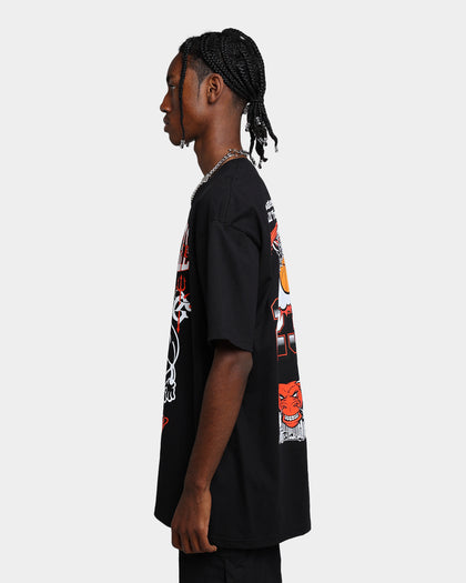 Goat Crew Windy City All Over T-Shirt Black
