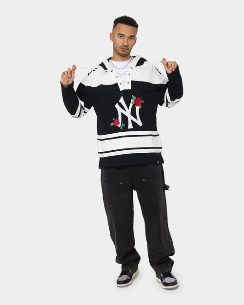 47 Brand New York Yankees Superior Lacer Hoodie Black