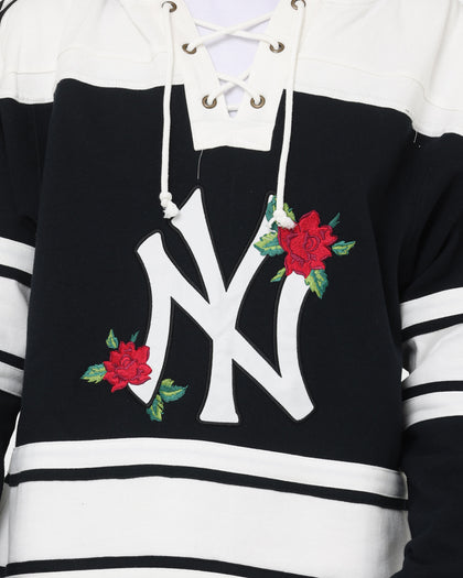 47 Brand New York Yankees Superior Lacer Hoodie Black