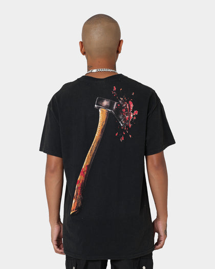 American Thrift X Friday the 13th Friday the 13th Vintage T-Shirt Vintage Black