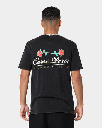 Carre Premium Athletic Vintage T-Shirt Washed Black