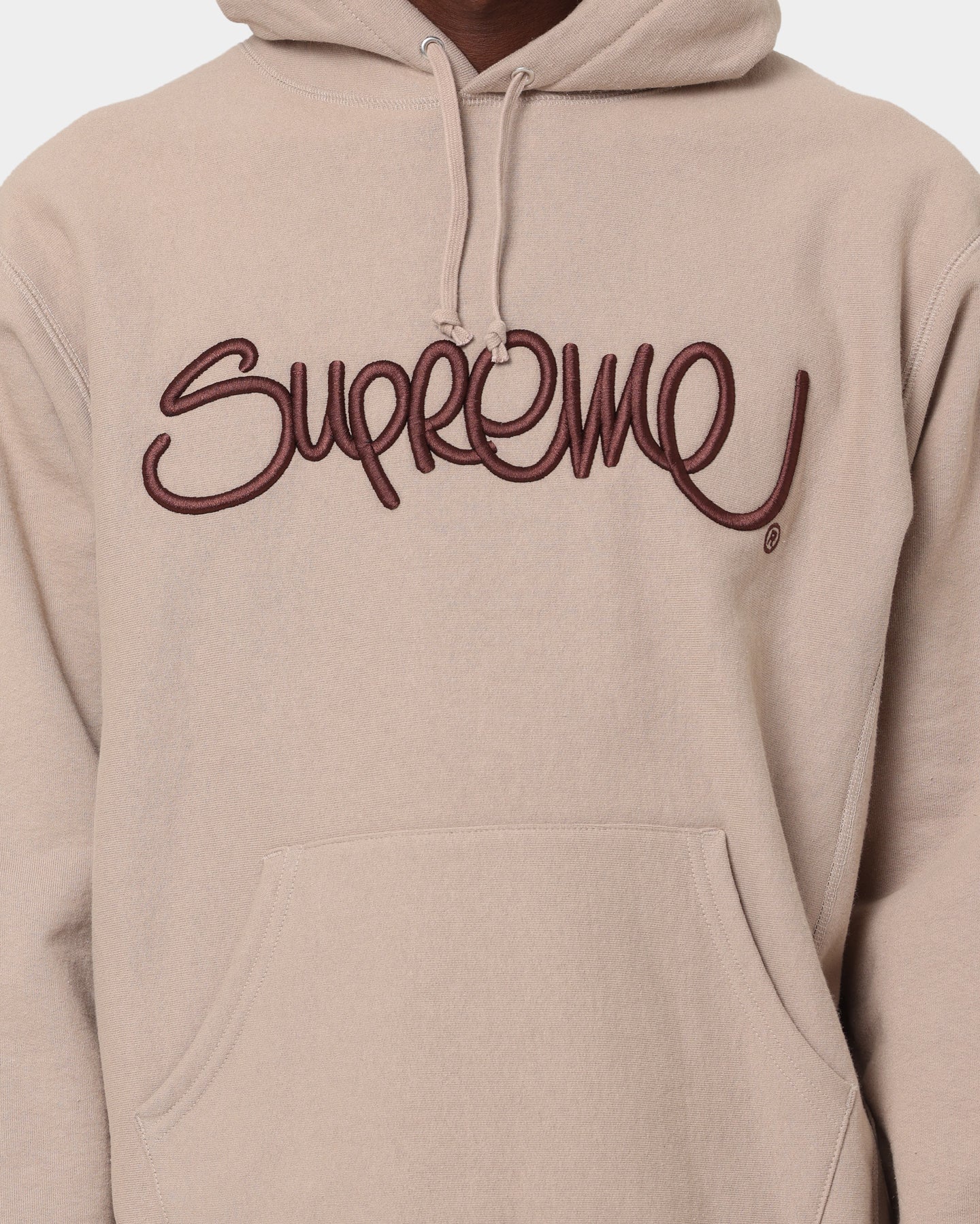 トップス Supreme Raised Handstyle Hooded SIZE L Supreme Raised Handstyle Hoodie Brown | Culture Kings US