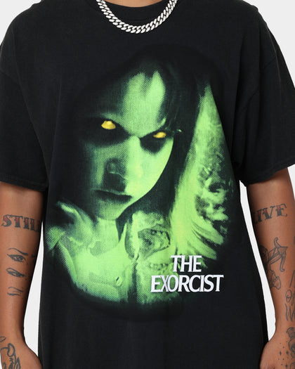 American Thrift X The Exorcist The Exorcist Face T-Shirt Black Wash