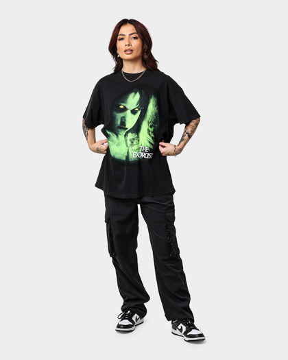 American Thrift X The Exorcist The Exorcist Face T-Shirt Black Wash