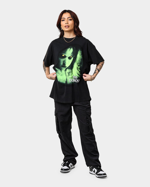 American Thrift X The Exorcist The Exorcist Face T-Shirt Black Wash
