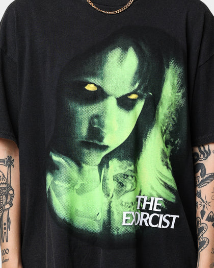 American Thrift X The Exorcist The Exorcist Face T-Shirt Black Wash