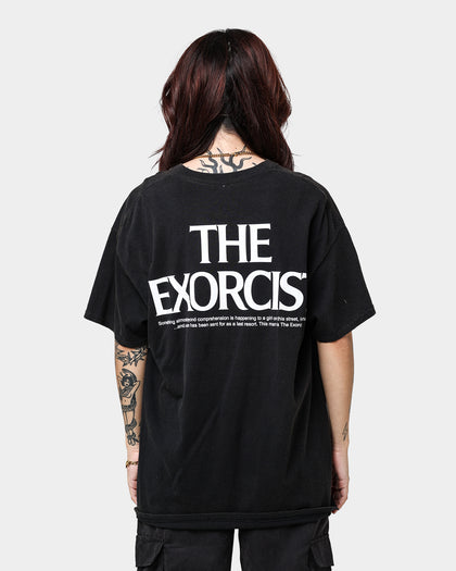 American Thrift X The Exorcist The Exorcist Face T-Shirt Black Wash