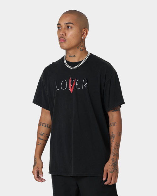 American Thrift X IT Lover Vintage T-Shirt Black Wash
