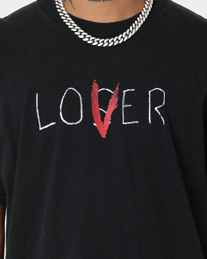 American Thrift X IT Lover Vintage T-Shirt Black Wash