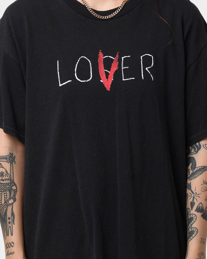 American Thrift X IT Lover Vintage T-Shirt Black Wash