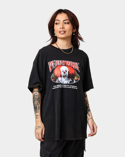 American Thrift X IT Pennywise Vintage T-Shirt Black Wash