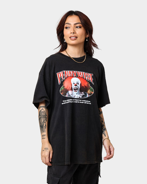 American Thrift X IT Pennywise Vintage T-Shirt Black Wash