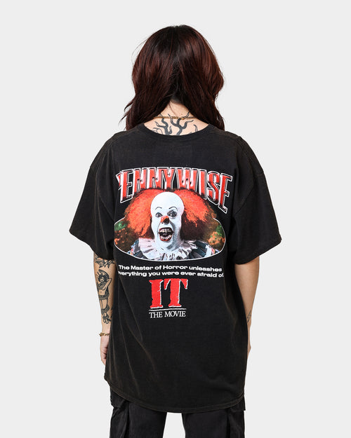 American Thrift X IT Pennywise Vintage T-Shirt Black Wash