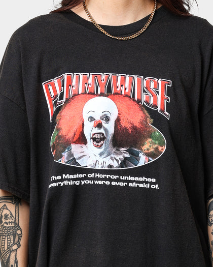 American Thrift X IT Pennywise Vintage T-Shirt Black Wash