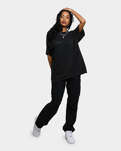 Rats Get Fat Baphomet T-Shirt Black Wash