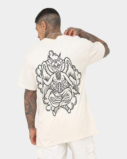 Rats Get Fat Baphomet T-Shirt Natural