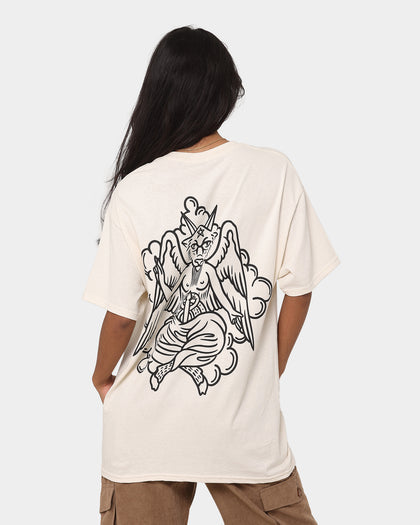 Rats Get Fat Baphomet T-Shirt Natural