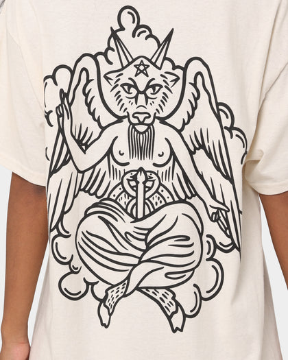 Rats Get Fat Baphomet T-Shirt Natural