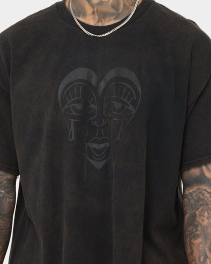 Rats Get Fat When I Die T-Shirt Black Wash