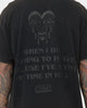 Rats Get Fat When I Die T-Shirt Black Wash
