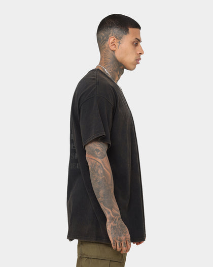 Rats Get Fat When I Die T-Shirt Black Wash