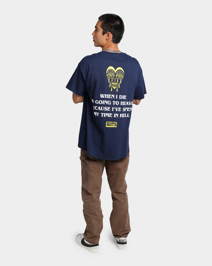 Rats Get Fat When I Die T-Shirt Navy