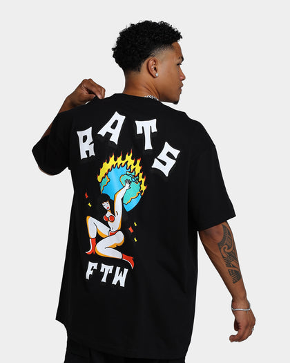 Rats Get Fat FTW T-Shirt Black