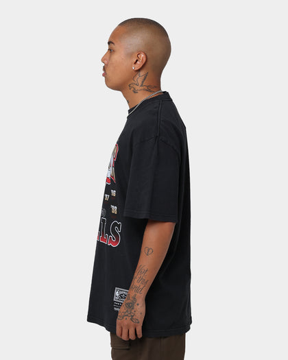 Mitchell & Ness Chicago Bulls Vintage Champ T-Shirt Black