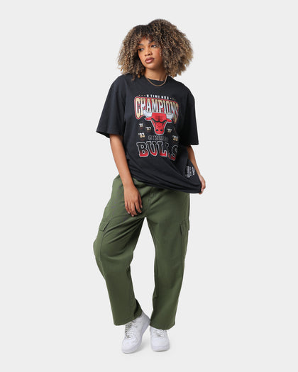 Mitchell & Ness Chicago Bulls Vintage Champ T-Shirt Black