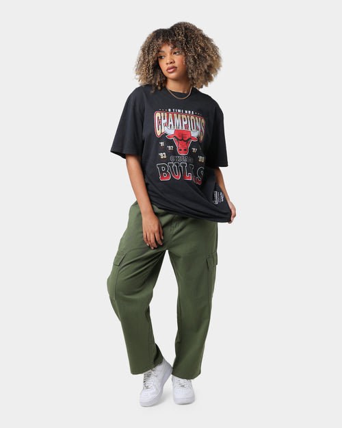 Mitchell & Ness Chicago Bulls Vintage Champ T-Shirt Black