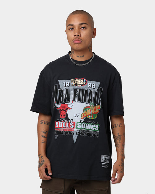Mitchell & Ness Chicago Bulls NBA Finals 1996 T-Shirt Black