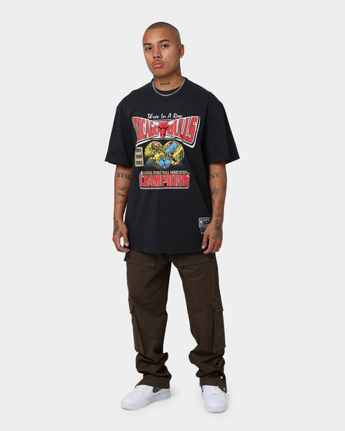 Mitchell & Ness Chicago Bulls Champion Tour T-Shirt Black