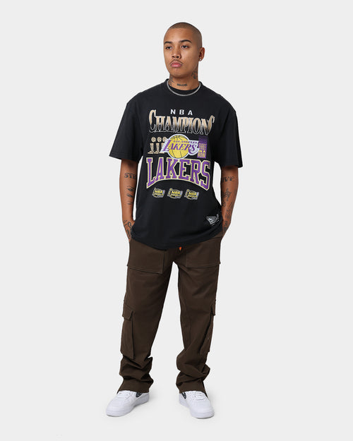 Mitchell & Ness Los Angeles Lakers Champs Short Sleeve T-Shirt Black