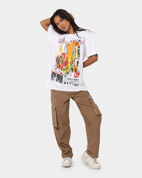 Goat Crew New York Greetings T-Shirt White