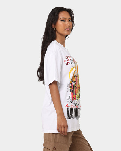 Goat Crew New York Greetings T-Shirt White