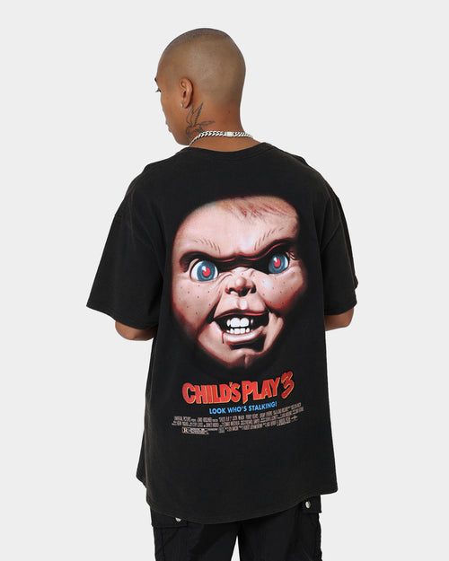 American Thrift X Child's Play 3 Child's Play 3 Vintage T-Shirt Black Wash