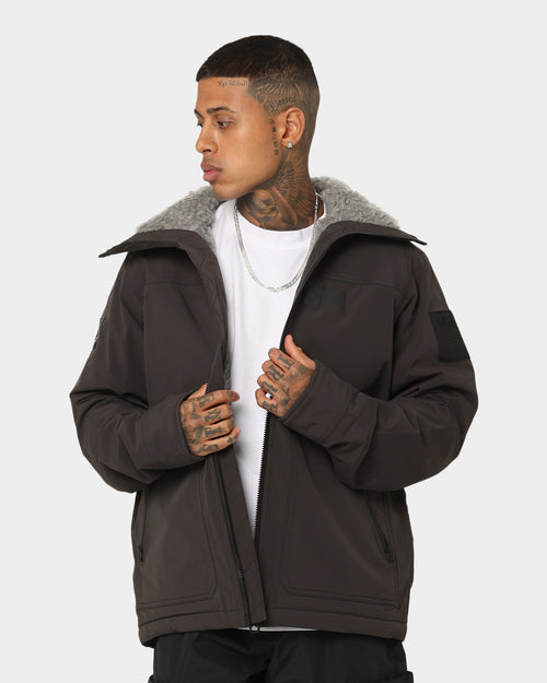 Helly Hansen Arctic Shelled Wool Pile Jacket Ebony