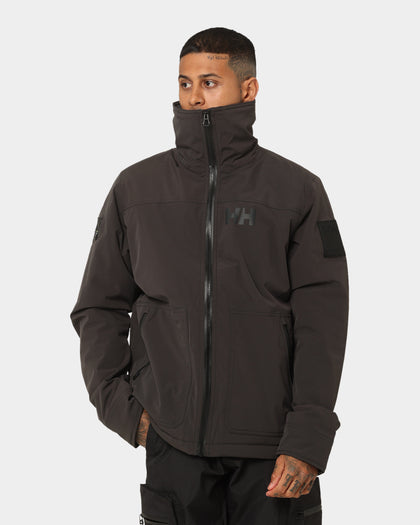 Helly Hansen Arctic Shelled Wool Pile Jacket Ebony