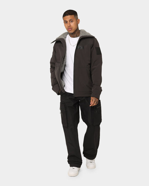 Helly Hansen Arctic Shelled Wool Pile Jacket Ebony