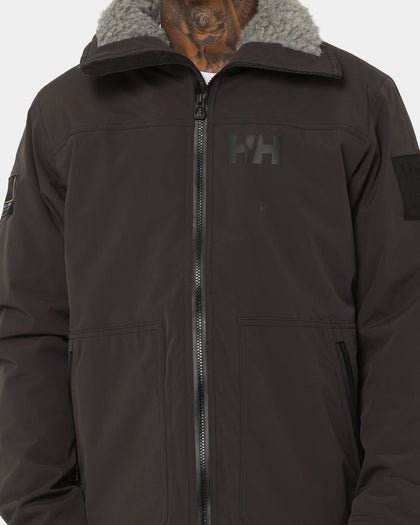 Helly Hansen Arctic Shelled Wool Pile Jacket Ebony