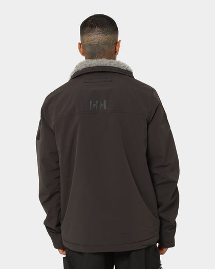 Helly Hansen Arctic Shelled Wool Pile Jacket Ebony