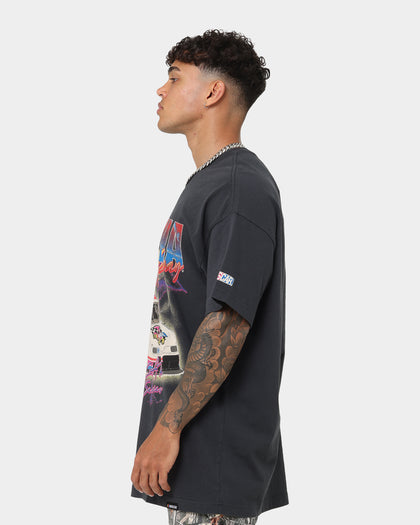 Nascar Daytona Lightning Vintage T-Shirt Washed Black