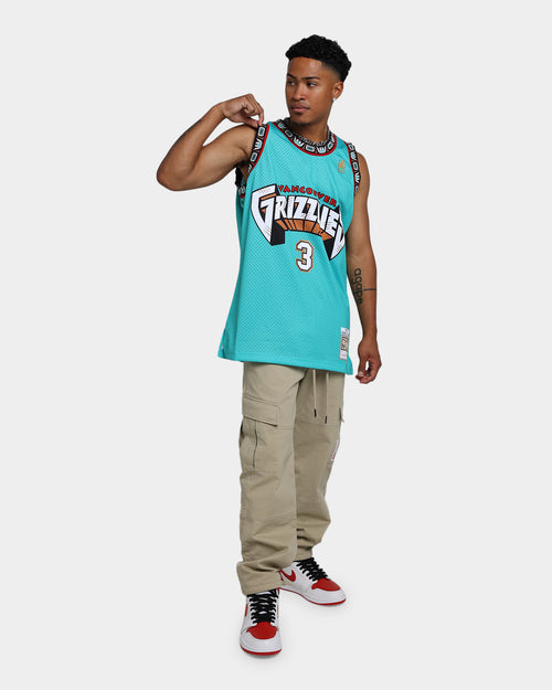 Mitchell & Ness Vancouver Grizzlies Shareef Abdur-Rahim #3 '96-'97 Swingman Jersey Teal