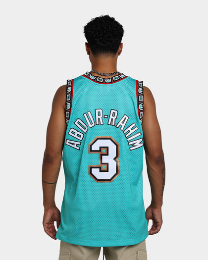 Mitchell & Ness Vancouver Grizzlies Shareef Abdur-Rahim #3 '96-'97 Swingman Jersey Teal