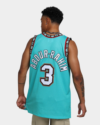 Mitchell & Ness Vancouver Grizzlies Shareef Abdur-Rahim #3 '96-'97 Swingman Jersey Teal