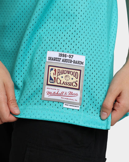 Mitchell & Ness Vancouver Grizzlies Shareef Abdur-Rahim #3 '96-'97 Swingman Jersey Teal