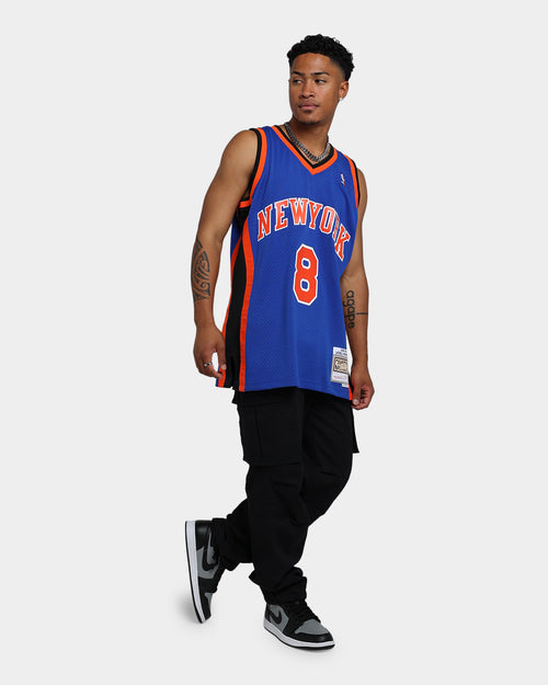 Mitchell & Ness New York Knicks Latrell Sprewell #8 '98-'99 Swingman Jersey Blue