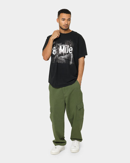 American Thrift X 8 Mile 8 Mile Vintage T-Shirt Black Wash