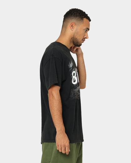 American Thrift X 8 Mile 8 Mile Vintage T-Shirt Black Wash